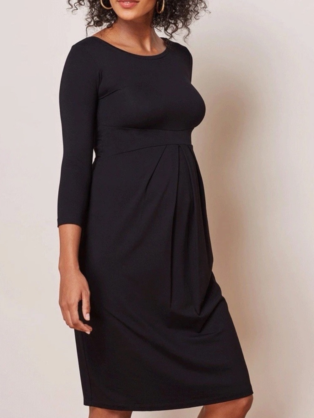 Isabella Oliver Ivybridge Maternity Dress Caviar Black Size 2/ US Size 6